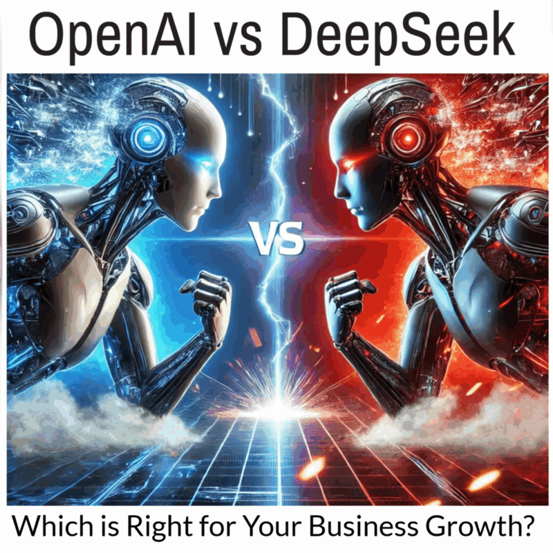 AI Platforms: OpenAI vs DeepSeek Which is the Right AI Powerhouse For Your Small Business Growth in 2025?